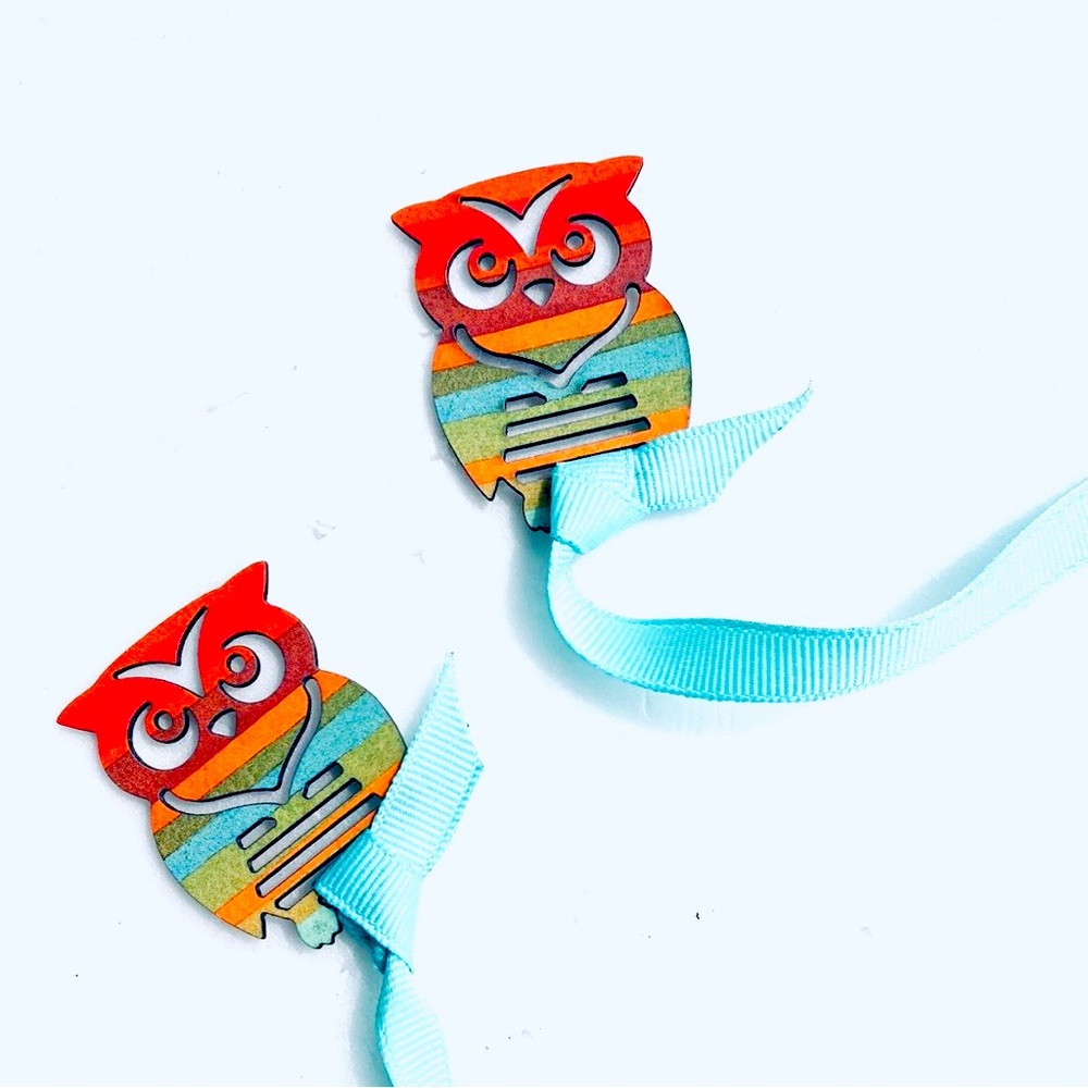 Artisan Crafted Native Owl Bookmark